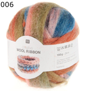 Ribbon Wool Rico Farbe 6