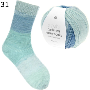 Rico Sockenwolle Cashmeri Luxury Socks Farbe 31