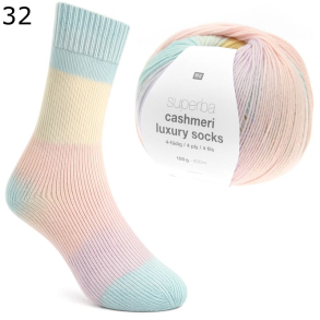 Rico Sockenwolle Cashmeri Luxury Socks Farbe 32