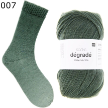 Rico Sockenwolle Degrade Farbe 7