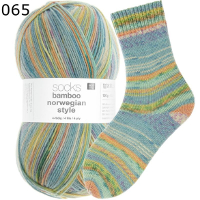 Rico Sockenwolle Superba Bamboo Norwegian Farbe 65