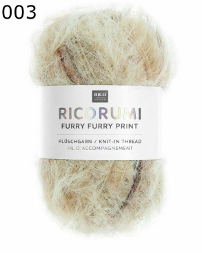 Ricorumi Furry Furry Print Rico Farbe 3