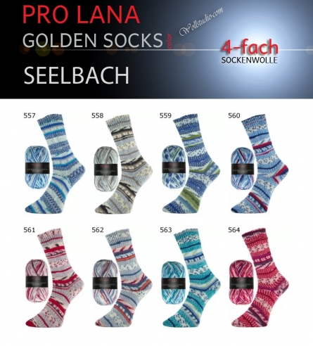 Seelbach Golden Socks Pro Lana