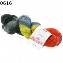 Shadow Hand Dyed Meilenweit Lana Grossa Farbe 616