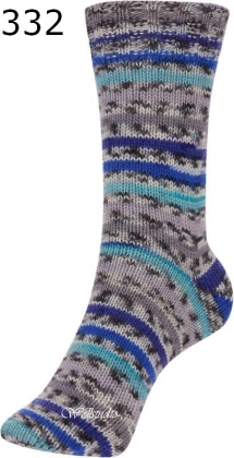 Sockina Classic Jaquard Schoeller Stahl Farbe 332