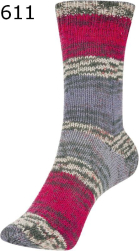 Sockina Texas Schoeller Stahl Farbe 611