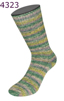 Socktober Meilenweit Lana Grossa Farbe 323