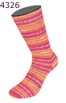 Socktober Meilenweit Lana Grossa Farbe 326