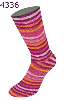 Socktober Meilenweit Lana Grossa Farbe 336