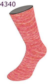 Socktober Meilenweit Lana Grossa Farbe 340