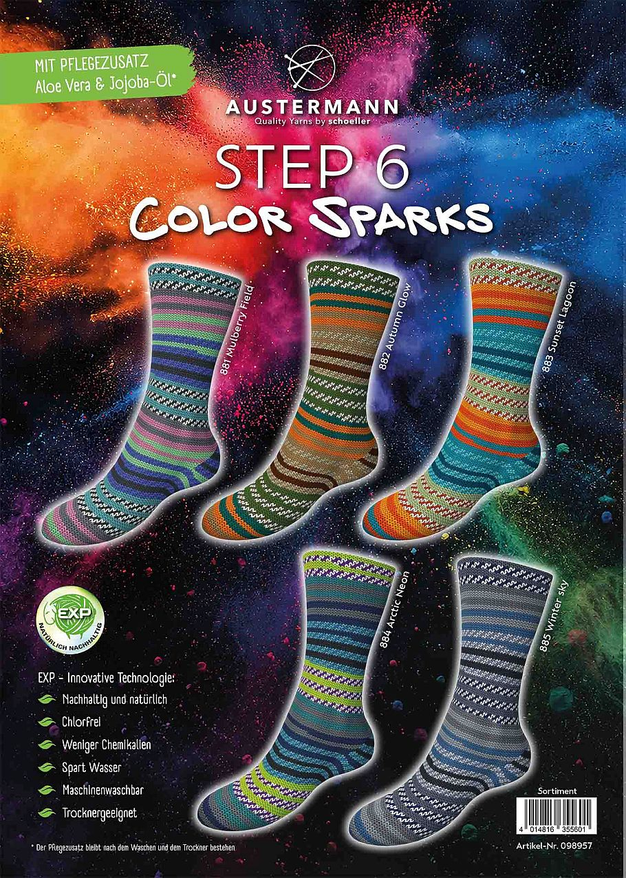 Step 6 Color Sparks Austermann Farbe 9999