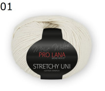 Stretchy uni Pro Lana Farbe 1