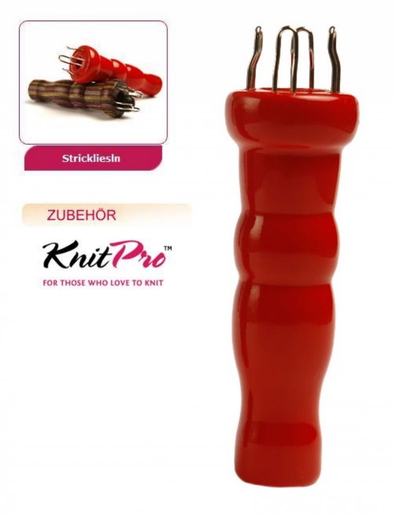 Strickliesel classic rot KnitPro 3