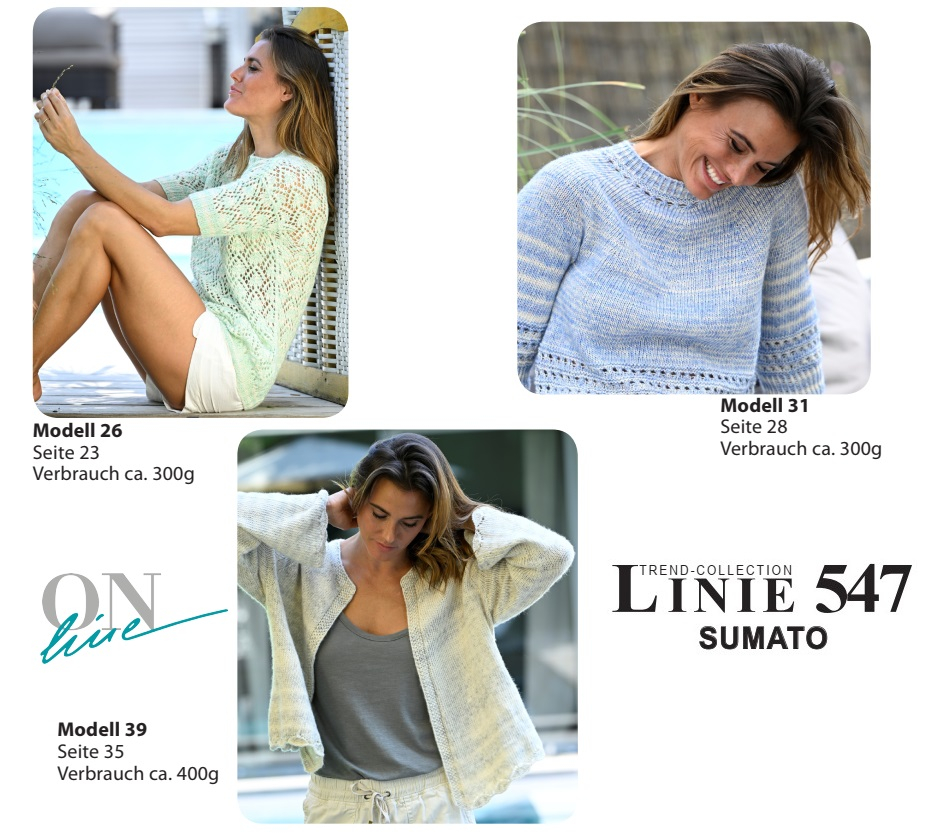 Sumato ONline-Garne Linie 547 Farbe 9998