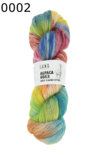 Super Soxx Alpaca Hand Dyed Lang Yarns Farbe 2