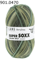 Super Soxx Berry Lang Yarns Farbe 470