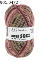 Super Soxx Berry Lang Yarns Farbe 472