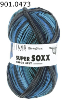 Super Soxx Berry Lang Yarns Farbe 473