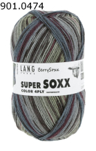 Super Soxx Berry Lang Yarns Farbe 474