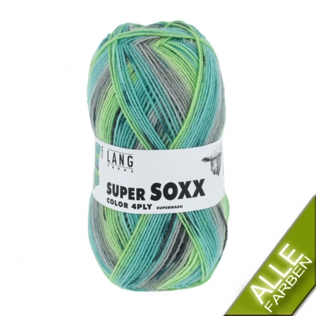 Super Soxx Color 4-fach Lang Yarns