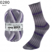 Super Soxx Color 4-fach Lang Yarns Farbe 280