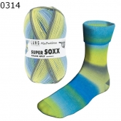 Super Soxx Color 4-fach Lang Yarns Farbe 314
