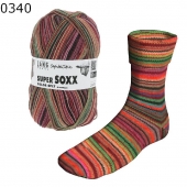 Super Soxx Color 4-fach Lang Yarns Farbe 340