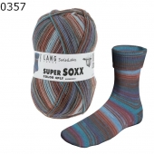 Super Soxx Color 4-fach Lang Yarns Farbe 357