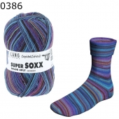 Super Soxx Color 4-fach Lang Yarns Farbe 386