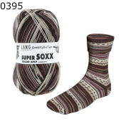 Super Soxx Color 4-fach Lang Yarns Farbe 395