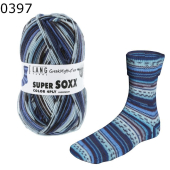 Super Soxx Color 4-fach Lang Yarns Farbe 397