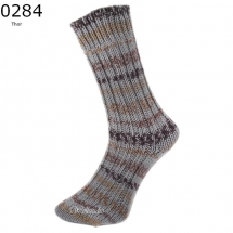 Super Soxx Color 6-fach Lang Yarns Farbe 284
