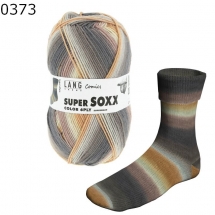 Super Soxx Color 6-fach Lang Yarns Farbe 373