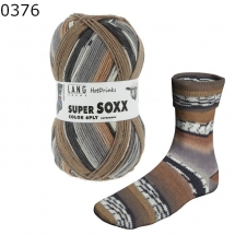 Super Soxx Color 6-fach Lang Yarns Farbe 376
