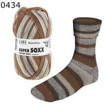 Super Soxx Color 6-fach Lang Yarns Farbe 434