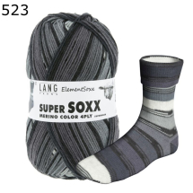 Super Soxx Element Lang Yarns Farbe 523