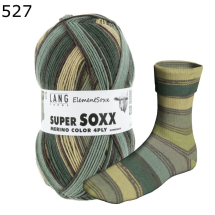 Super Soxx Element Lang Yarns Farbe 527