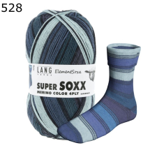 Super Soxx Element Lang Yarns Farbe 528
