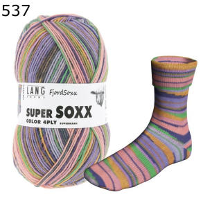 Super Soxx Fjord Lang Yarns Farbe 537