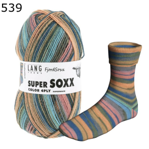 Super Soxx Fjord Lang Yarns Farbe 539