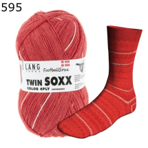 Super Soxx Football Lang Yarns Farbe 595