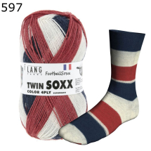 Super Soxx Football Lang Yarns Farbe 597