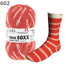 Super Soxx Football Lang Yarns Farbe 602