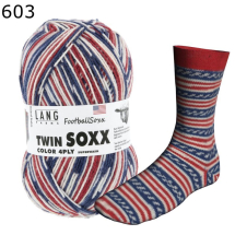 Super Soxx Football Lang Yarns Farbe 603