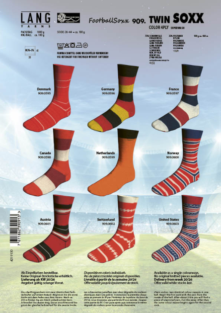 Super Soxx Fotball Lang Yarns