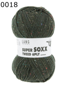 Super Soxx Tweed 6f Lang Yarns Farbe 18