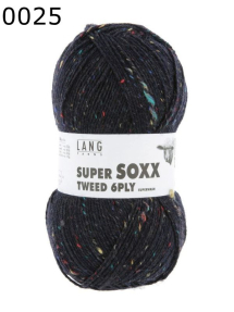 Super Soxx Tweed 6f Lang Yarns Farbe 25