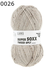 Super Soxx Tweed 6f Lang Yarns Farbe 26