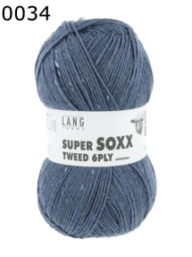 Super Soxx Tweed 6f Lang Yarns Farbe 34
