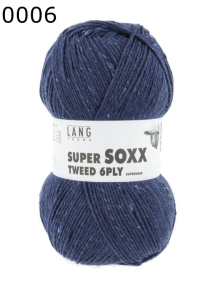 Super Soxx Tweed 6f Lang Yarns Farbe 6
